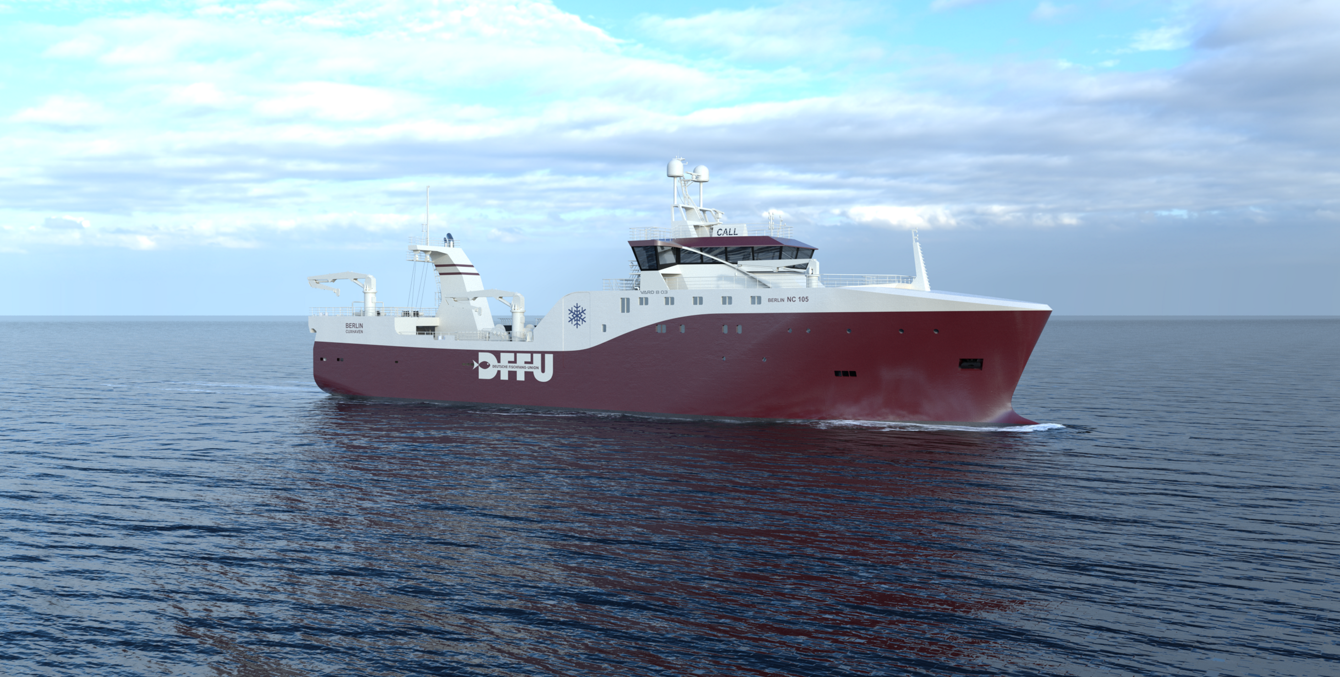 Vard builds a new trawler for DFFU 